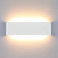 Los mejores  - Lightess 16W 1600 Lúmenes Lámpara de Pared Interior Apliques de Pared LED Moderna Luz de Aluminio Acrílico Iluminación…